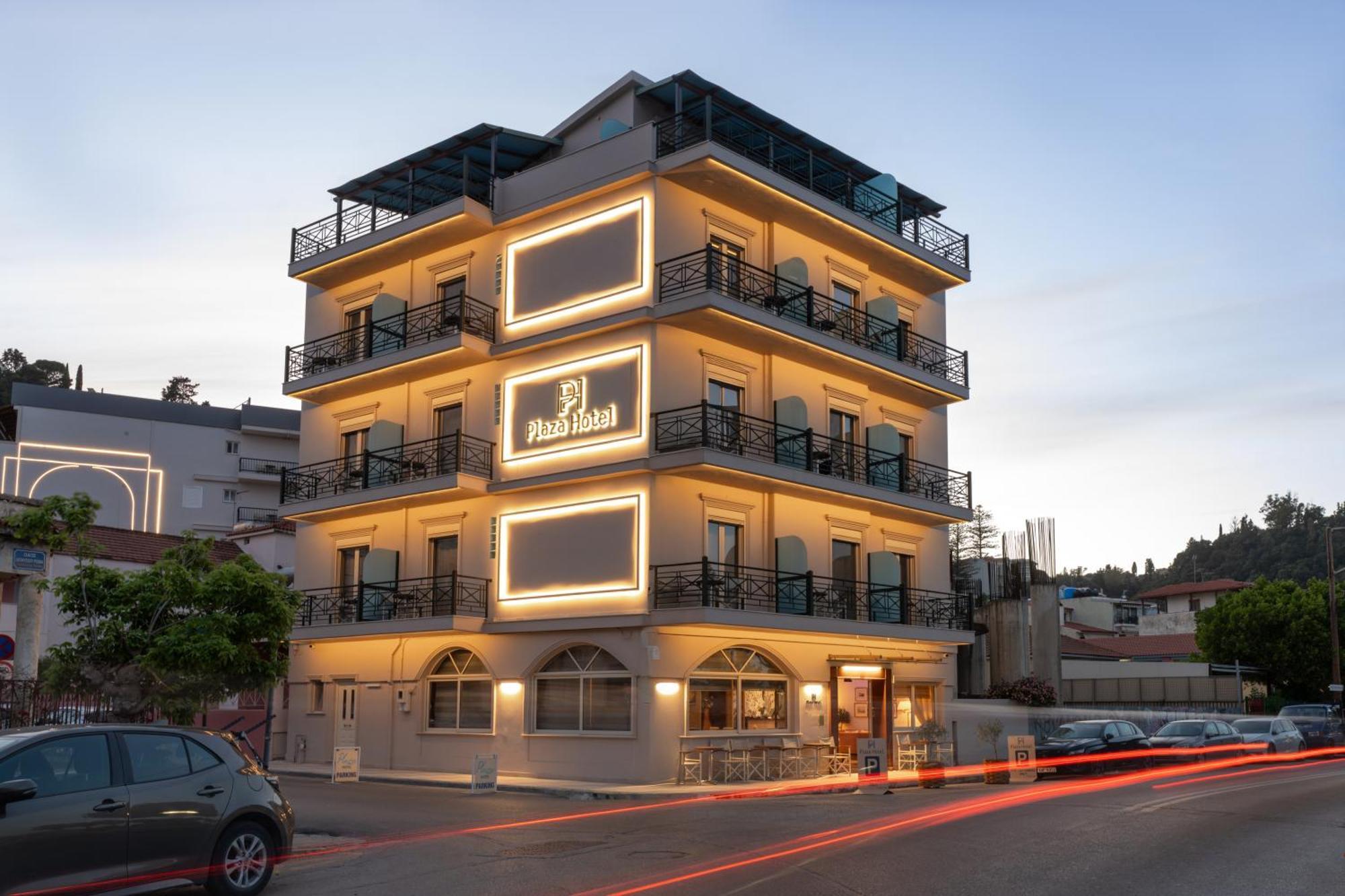 Plaza Hotel Kota Zakynthos Bagian luar foto