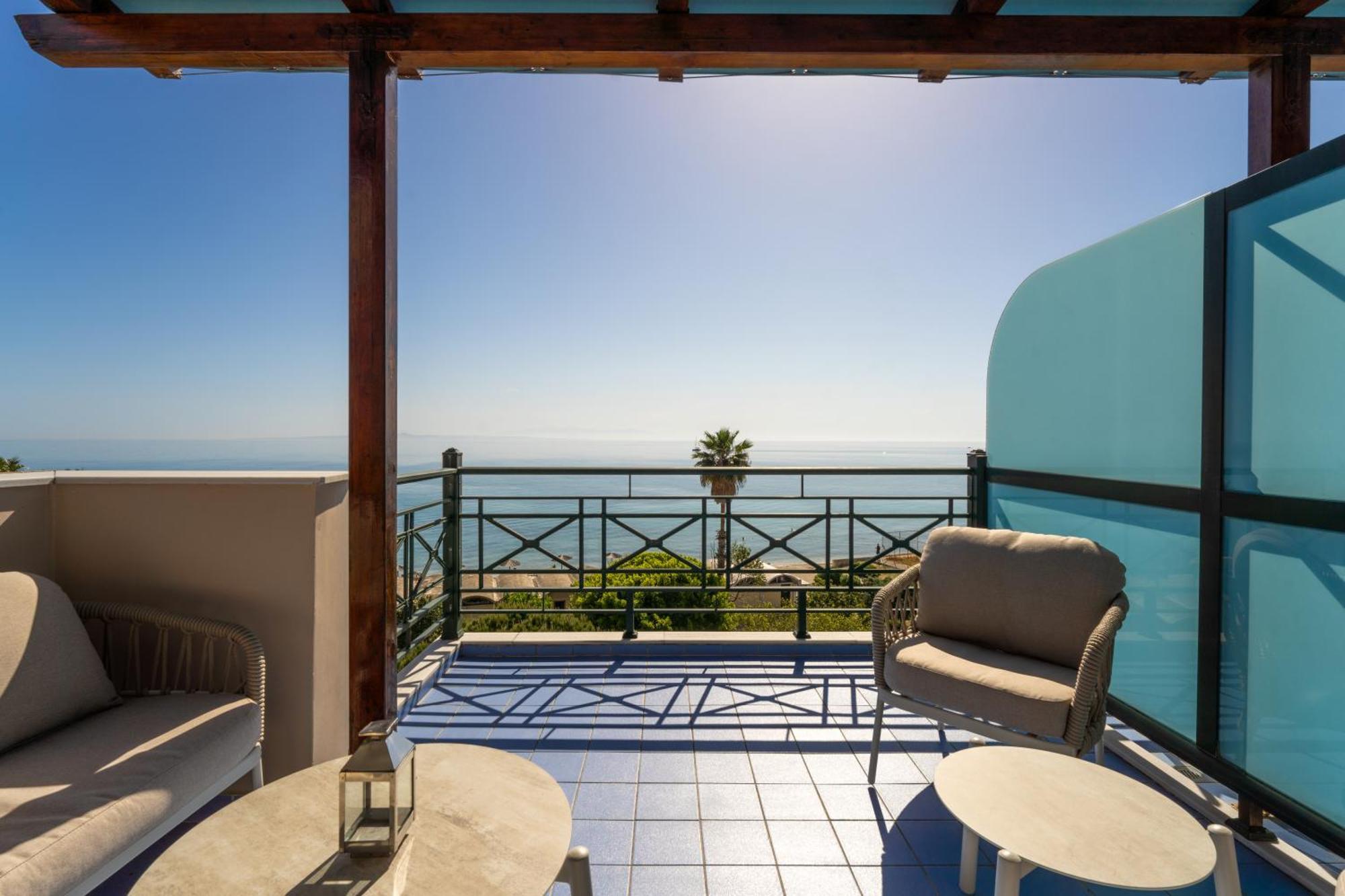 Plaza Hotel Kota Zakynthos Bagian luar foto