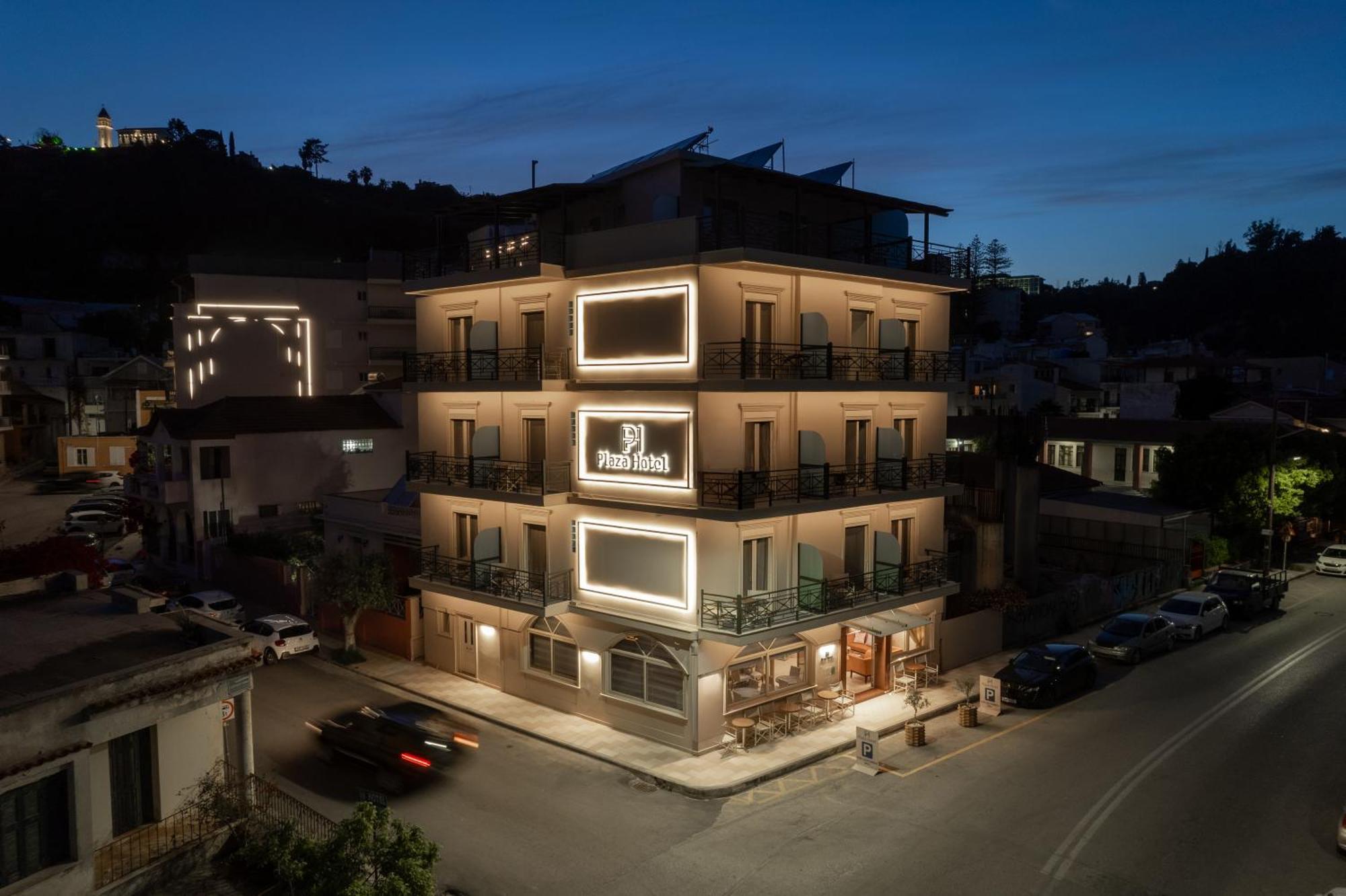 Plaza Hotel Kota Zakynthos Bagian luar foto