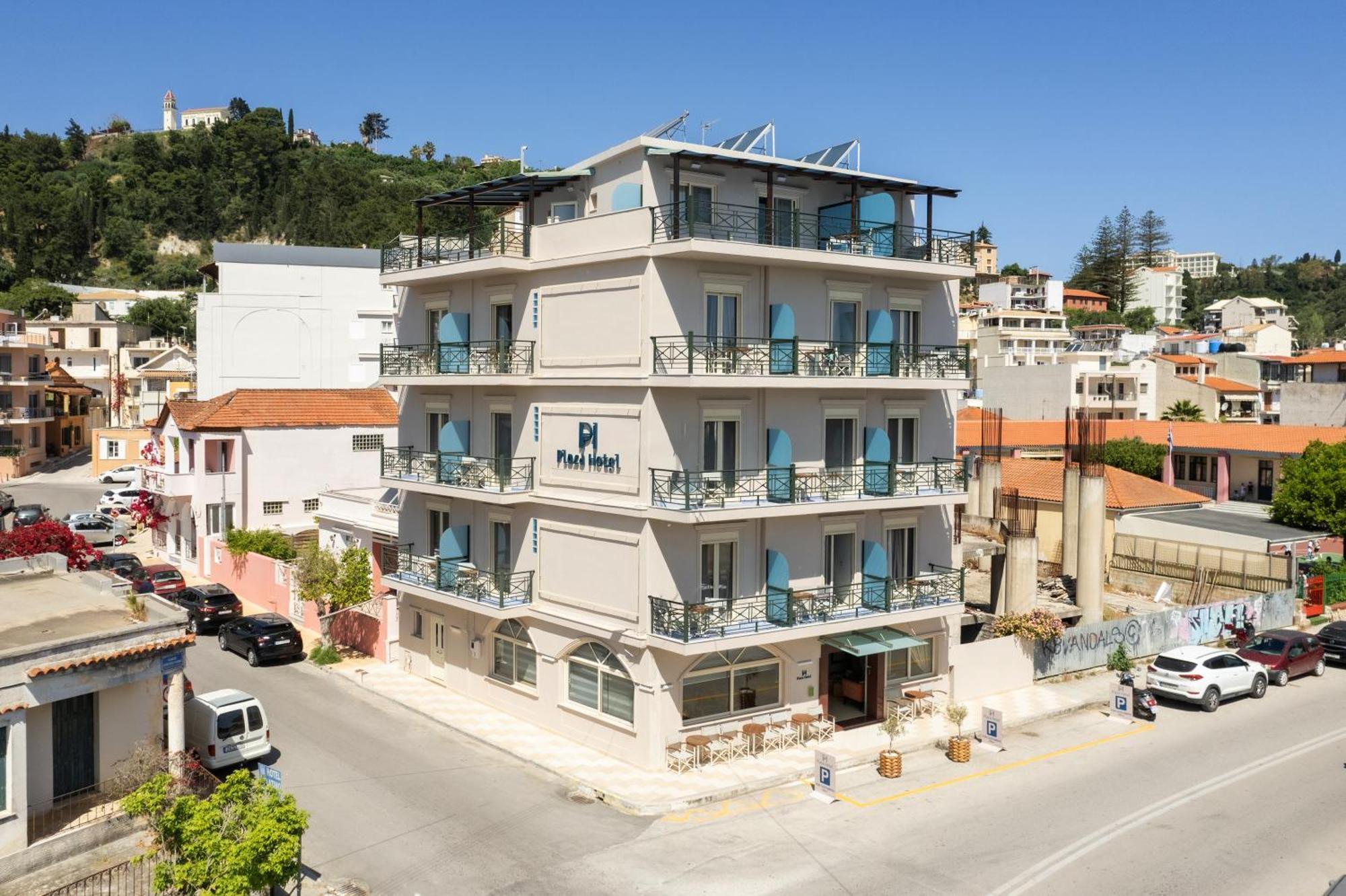 Plaza Hotel Kota Zakynthos Bagian luar foto
